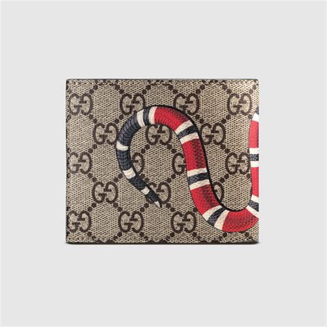 gucci belt serpenti|gucci snake wallet men's.